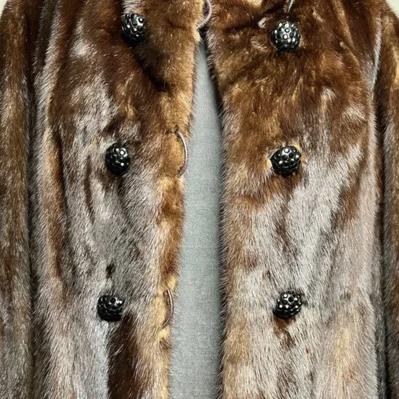 Vintage O'Neil's Mink Fur Coat SIZE 6